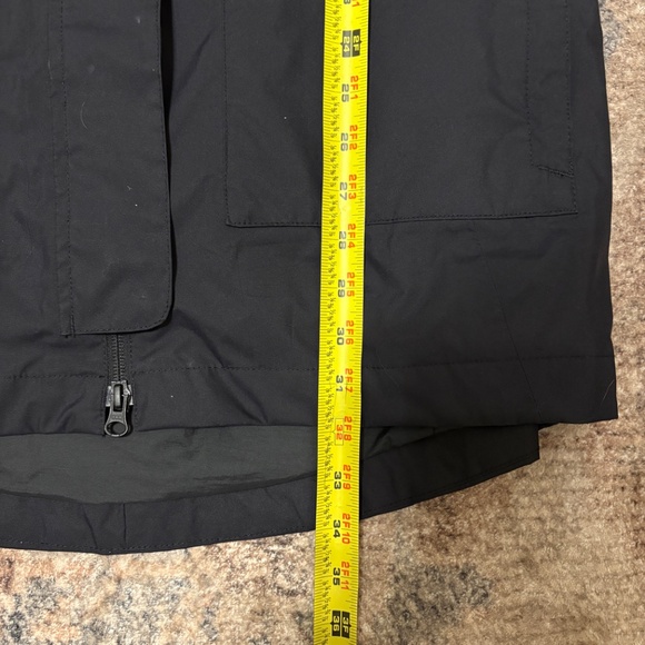 The North Face Women's Tomales Bay Full-Zip Rain Jacket M Black Logo No Hood - Picture 10 of 10